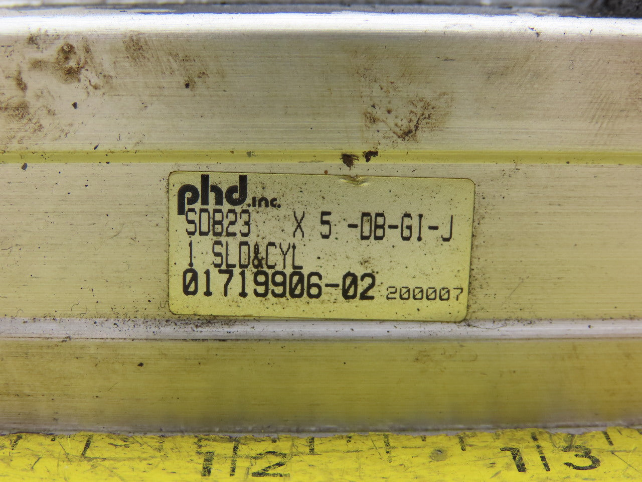 phd SDB23X5-DB-GI-J 1-1/4" Bore 4" Stroke Double Acting Guided Cylinder