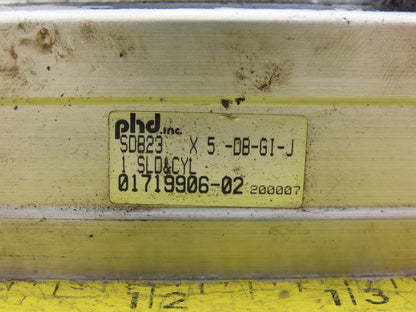 phd SDB23X5-DB-GI-J 1-1/4" Bore 4" Stroke Double Acting Guided Cylinder