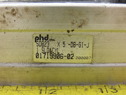 phd SDB23X5-DB-GI-J 1-1/4" Bore 4" Stroke Double Acting Guided Cylinder
