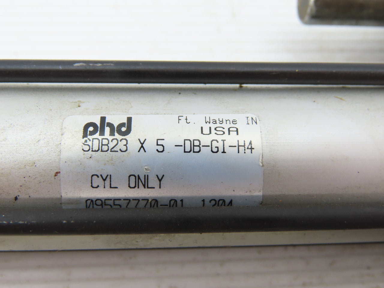 phd SDB23X5-DB-GI-J 1-1/4" Bore 4" Stroke Double Acting Guided Cylinder