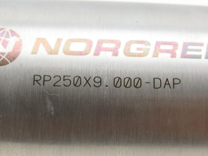 Norgren RP250X9.000-DAP 2-1/2" Bore 9" Stroke Double Acting Air Cylinder