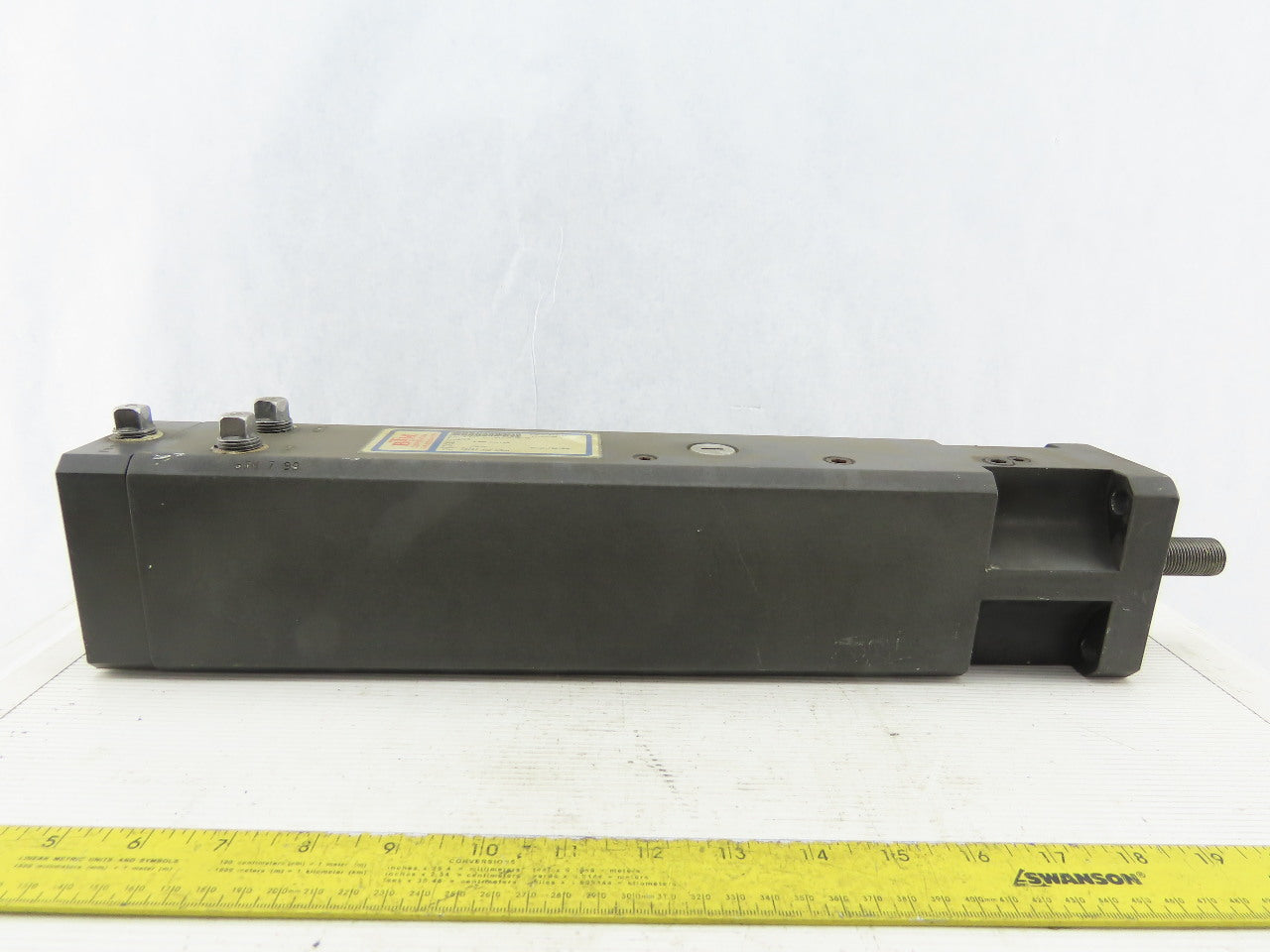 BTM 3 Ton Air Oil Cylinder 2.95" Stroke Intensified Cylinder