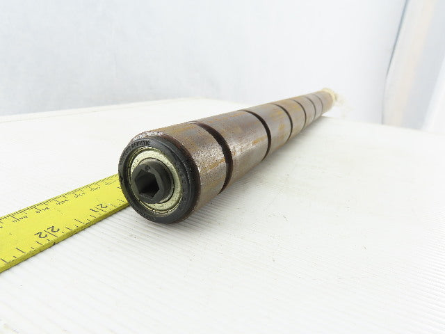 Dematic K001805DAA 1.75"OD 24" BF 23-1/4" Face O-Ring Belt Drive Roller