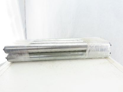 Dematic 1.9" OD 22" BF 21-1/4" Face Width Gravity Conveyor Roller Lot Of 6
