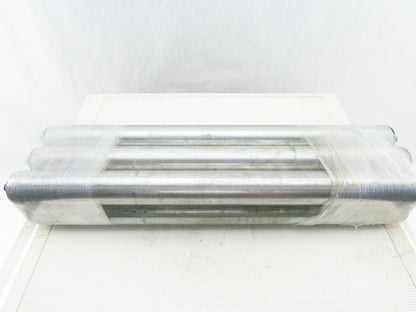 Dematic 1.9" OD 22" BF 21-1/4" Face Width Gravity Conveyor Roller Lot Of 6