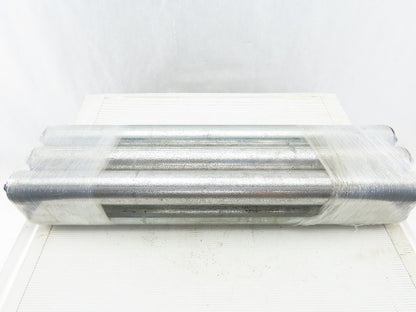 Dematic 1.9" OD 22" BF 21-1/4" Face Width Gravity Conveyor Roller Lot Of 6