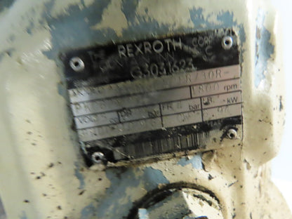 Rexroth 10Hp Hydraulic Power Unit 60 Gal PKC62N00 Pump 460V 3Ph