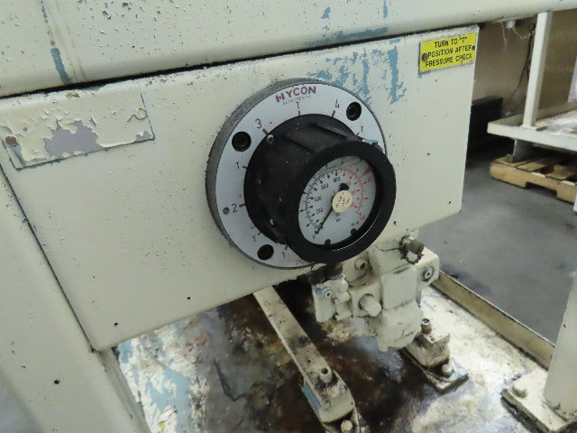 Rexroth 10Hp Hydraulic Power Unit 60 Gal PKC62N00 Pump 460V 3Ph