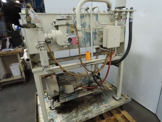Rexroth 10Hp Hydraulic Power Unit 60 Gal PKC62N00 Pump 460V 3Ph