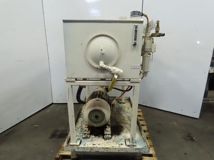 Rexroth 10Hp Hydraulic Power Unit 60 Gal PKC62N00 Pump 460V 3Ph