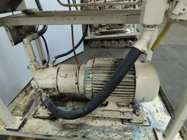 Rexroth 10Hp Hydraulic Power Unit 60 Gal PKC62N00 Pump 460V 3Ph