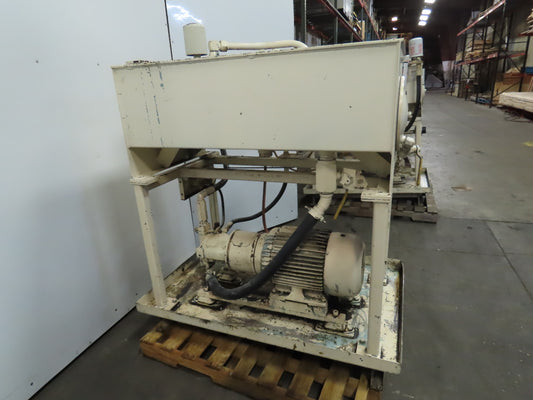 Rexroth 10Hp Hydraulic Power Unit 60 Gal PKC62N00 Pump 460V 3Ph