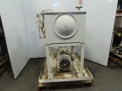 Rexroth 10Hp Hydraulic Power Unit 60 Gal PKC62N00 Pump 460V 3Ph