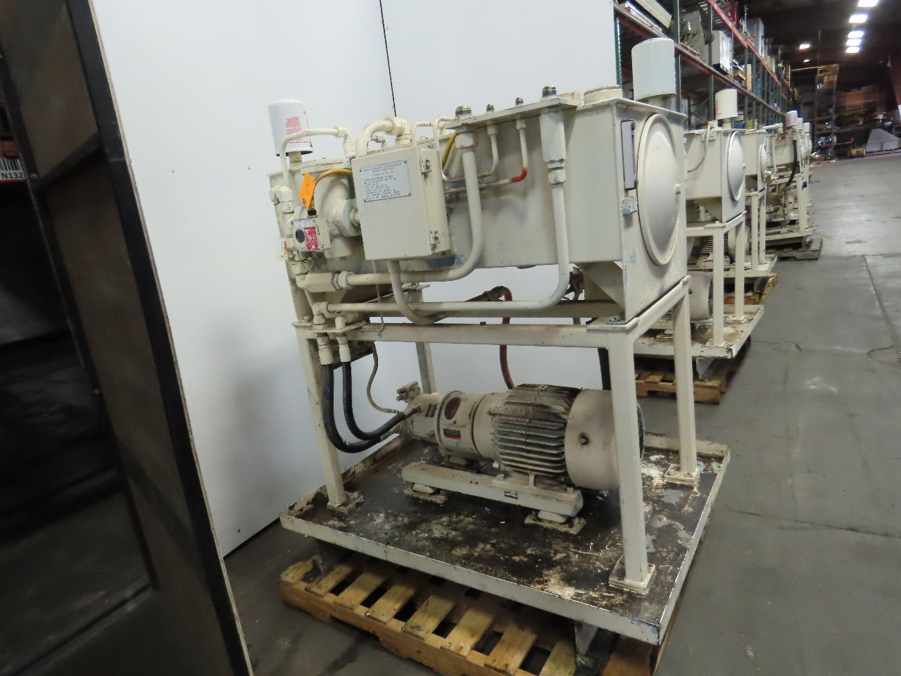 Rexroth 10Hp Hydraulic Power Unit 60 Gal PKC62N00 Pump 460V 3Ph