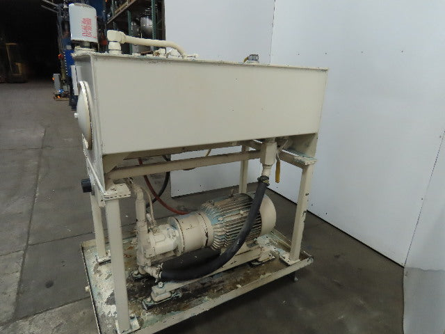 Rexroth 10Hp Hydraulic Power Unit 60 Gal PKC62N00 Pump 460V 3Ph