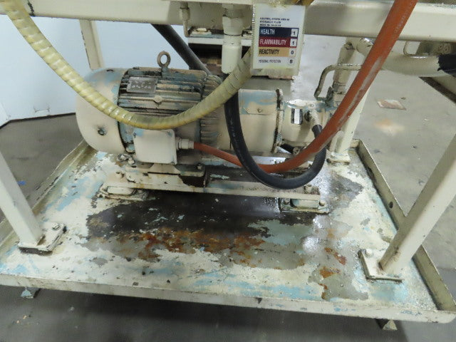 Rexroth 10Hp Hydraulic Power Unit 60 Gal PKC62N00 Pump 460V 3Ph