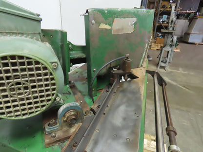 1Hp 3Ph 230/460V 8" Double Miter Notch Frame Saw 72" Runout & Quick Stop