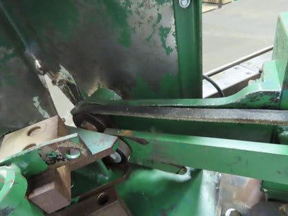 1Hp 3Ph 230/460V 8" Double Miter Notch Frame Saw 72" Runout & Quick Stop