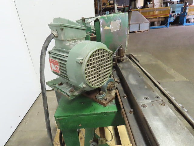 1Hp 3Ph 230/460V 8" Double Miter Notch Frame Saw 72" Runout & Quick Stop