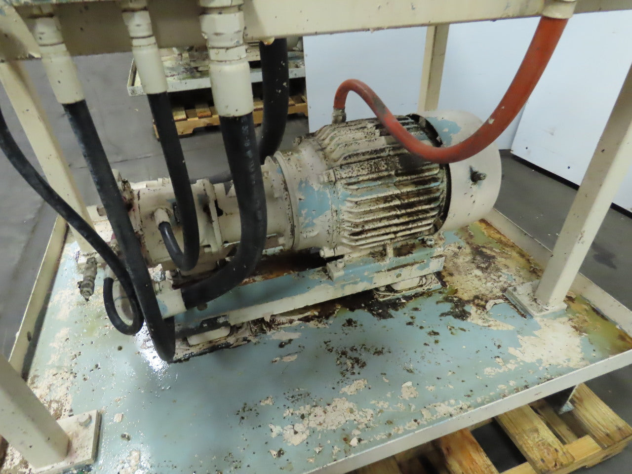 Rexroth 10Hp Hydraulic Power Unit 60 Gal PKC62N00 Pump 460V 3Ph