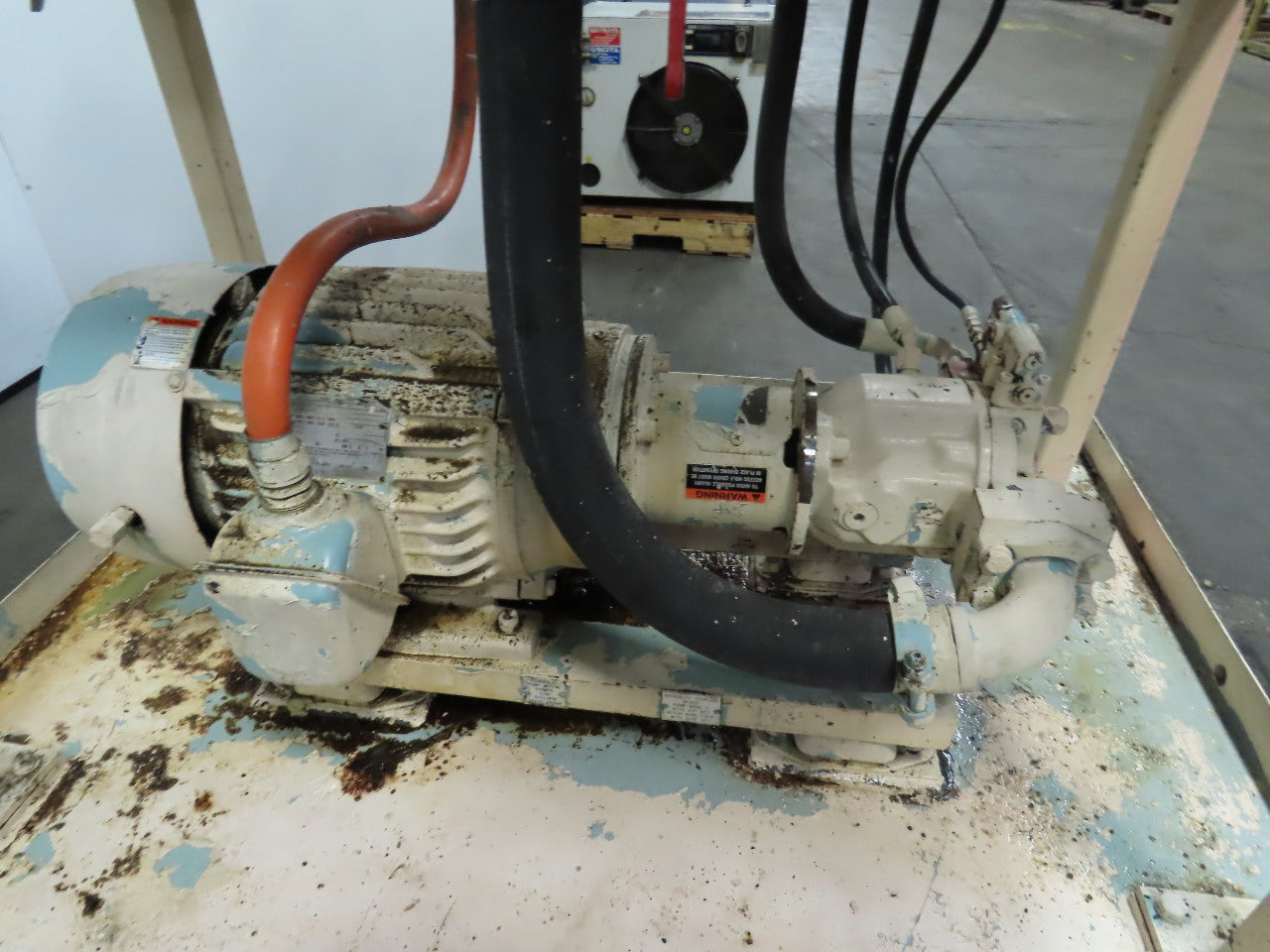 Rexroth 10Hp Hydraulic Power Unit 60 Gal PKC62N00 Pump 460V 3Ph