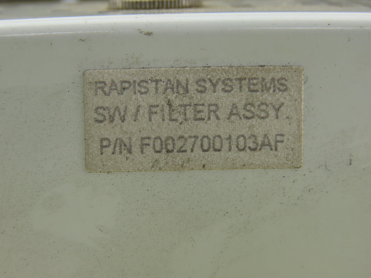 Rapistan F002700103AF EMI Filter Assembly