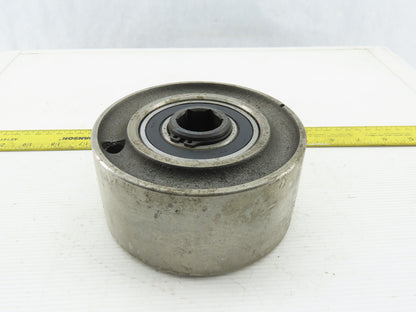 5-1/2" OD x 2-5/8" Crowned Face End Pulley 1-1/16" Hex Bore