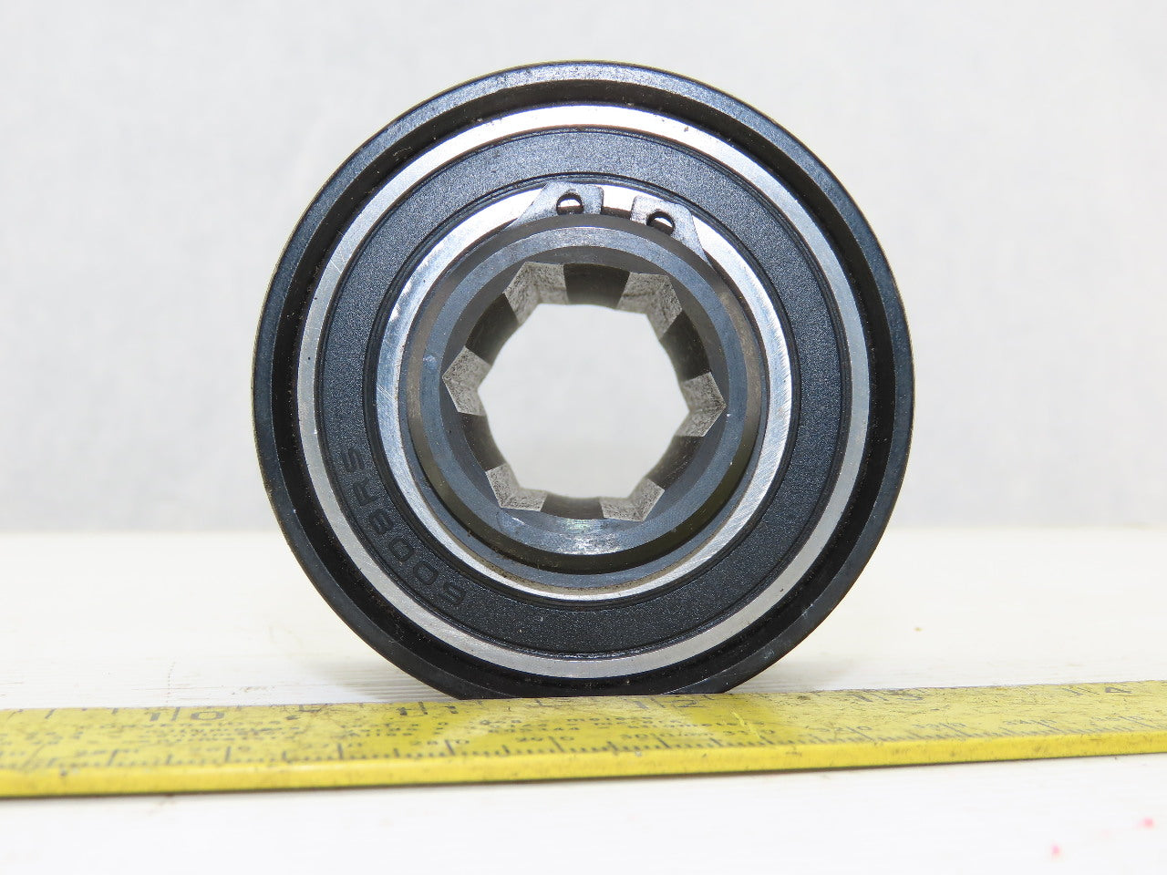 3" x 2" Flat Face Belt idler Pulley 1-1/16" Hex Bore