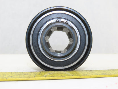 3" x 2" Flat Face Belt idler Pulley 1-1/16" Hex Bore