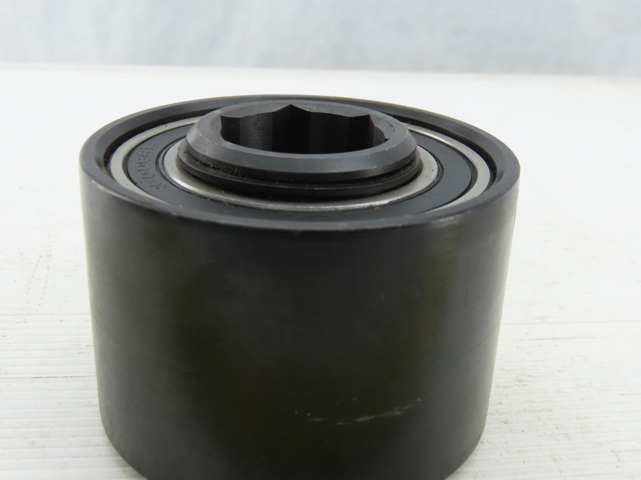 3" x 2" Flat Face Belt idler Pulley 1-1/16" Hex Bore