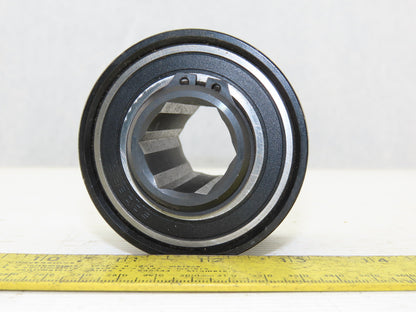 3" x 2" Flat Face Belt idler Pulley 1-1/16" Hex Bore