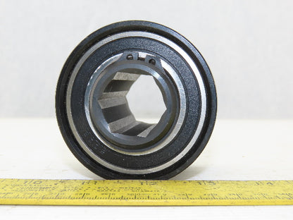 3" x 2" Flat Face Belt idler Pulley 1-1/16" Hex Bore