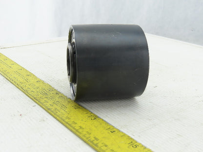 3" x 2-5/8" Crowned  Face Belt idler Pulley 1-1/16" Hex Bore