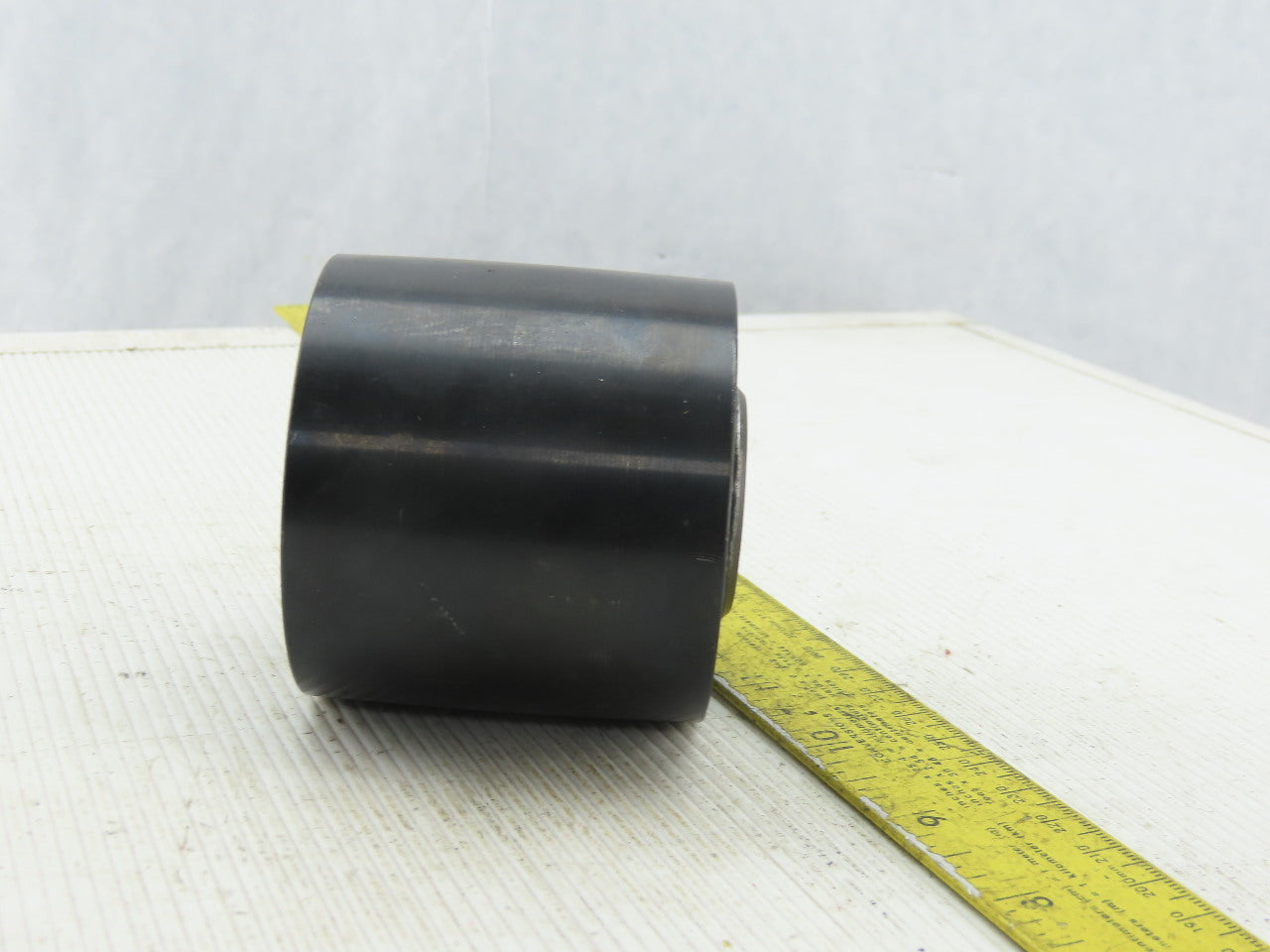3" x 2-5/8" Crowned  Face Belt idler Pulley 1-1/16" Hex Bore