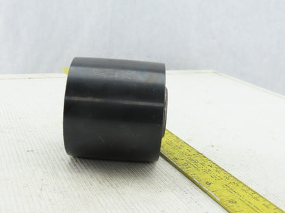 3" x 2-5/8" Crowned  Face Belt idler Pulley 1-1/16" Hex Bore
