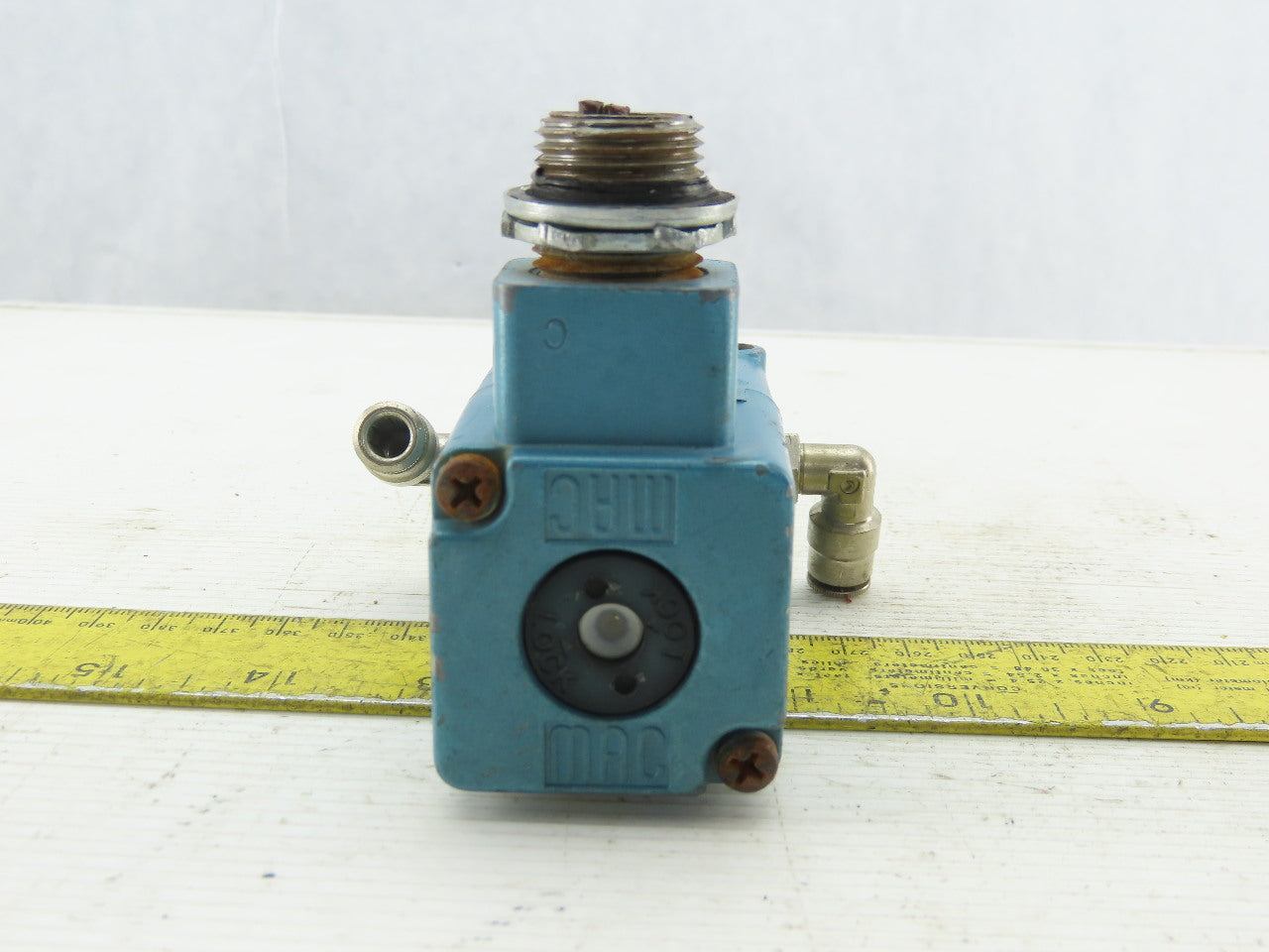 MAC 274B-111NCAA 3 Port 2 Position Air Valve 120V AC 24VDC Solenoid