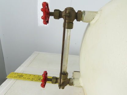 Black Bros. Com 14" x 12" 11 USG Hot Oil Heat Transfer Roller Holding Level Tank