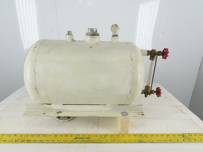 Black Bros. Com 14" x 12" 11 USG Hot Oil Heat Transfer Roller Holding Level Tank