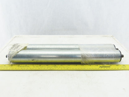 Dematic 50mm OD 16-3/8" BF 15-3/4" Face Width Gravity Conveyor Roller Lot Of 2