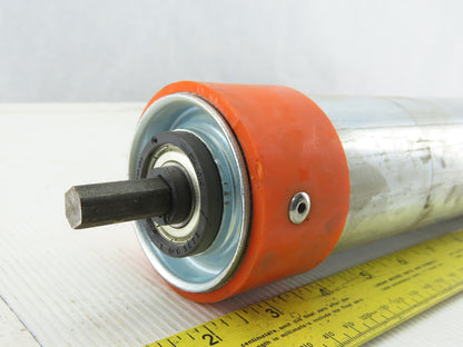 Dematic 2-1/2" OD 21-1/4" BF 20-5/8" Face Width Gravity Conveyor Roller