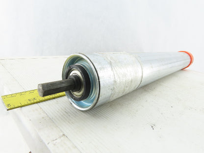 Dematic 2-1/2" OD 21-1/4" BF 20-5/8" Face Width Gravity Conveyor Roller