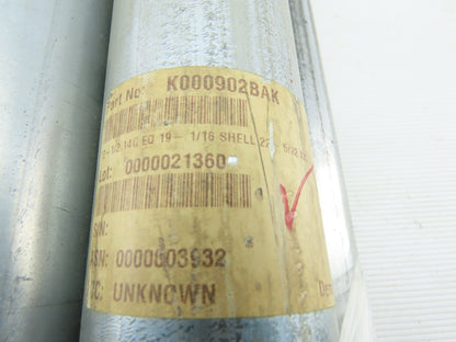 Dematic 2-1/2" OD 19-3/4" BF 19" Face Width Gravity Conveyor Roller Lot Of 5