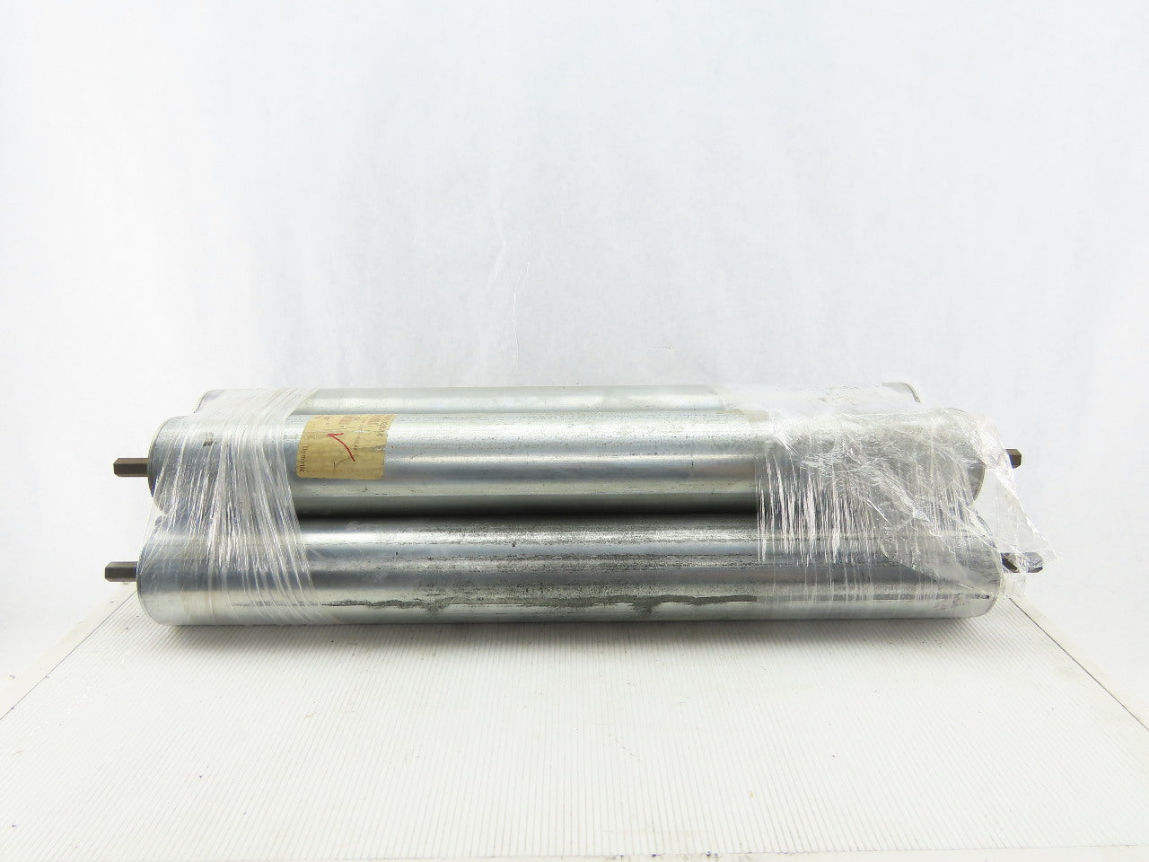 Dematic 2-1/2" OD 19-3/4" BF 19" Face Width Gravity Conveyor Roller Lot Of 5