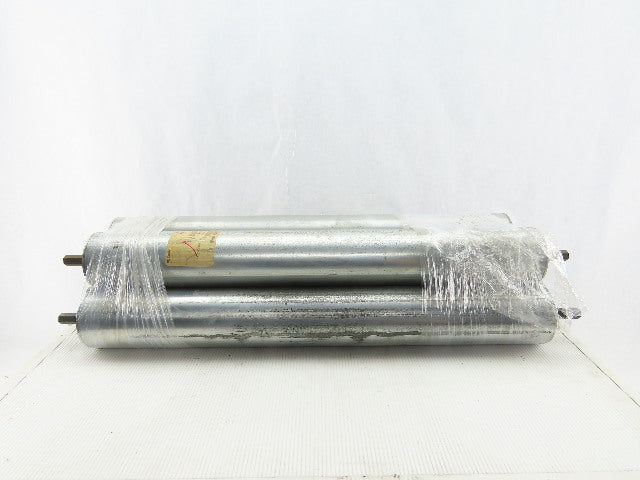 Dematic 2-1/2" OD 19-3/4" BF 19" Face Width Gravity Conveyor Roller Lot Of 5