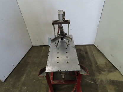 Lesnick L101-SC-11M Pneumatic Automated Face Frame Underpin Stapler Jointer