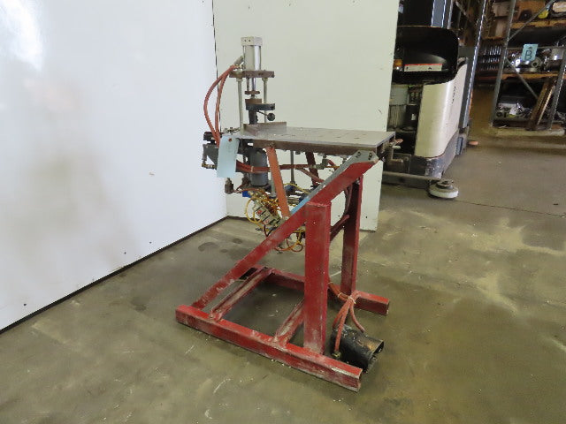 Lesnick L101-SC-11M Pneumatic Automated Face Frame Underpin Stapler Jointer
