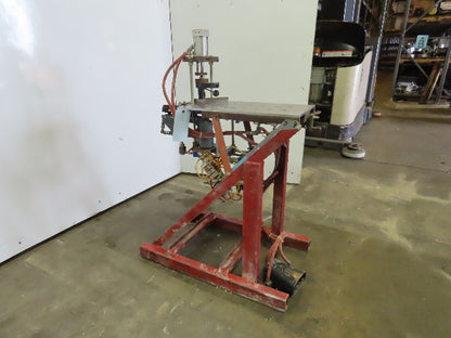Lesnick L101-SC-11M Pneumatic Automated Face Frame Underpin Stapler Jointer