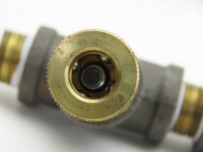 4 Way Air Hose Splitter Manifold 1/2" NPT Quick Disconnect Fittings