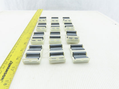 0.4000" Clamp On Insulated Cable Noise Filter Lot Of 12