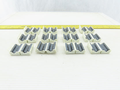 0.4000" Clamp On Insulated Cable Noise Filter Lot Of 12